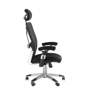 Ergonomiškas kėdė C-4147, juoda.