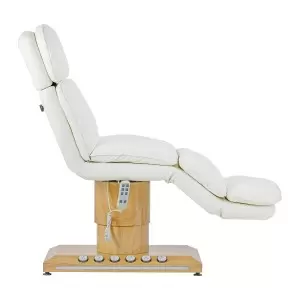 Elektros kosmetikos kėdė Sillon Cloud, 3 variklis, kremas