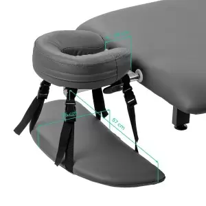 Массажный и физиотерапевтический реабилитационный стол Balance Eso 1 Gray серого цвета