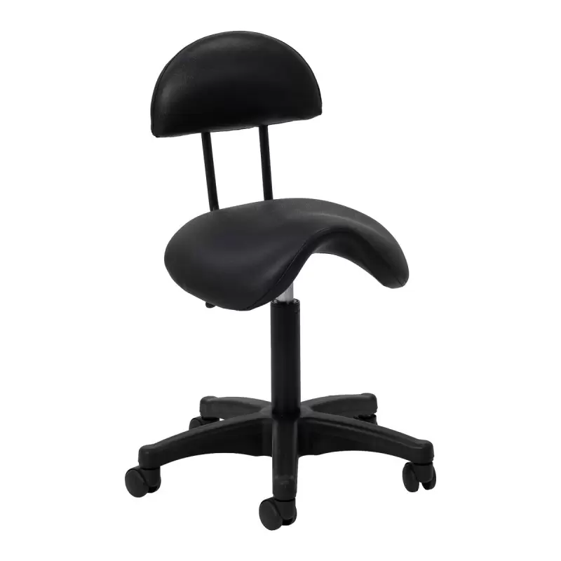 Kosmetikos išmatos 6001B juoda Kosmetikos išmatos 6001B juoda