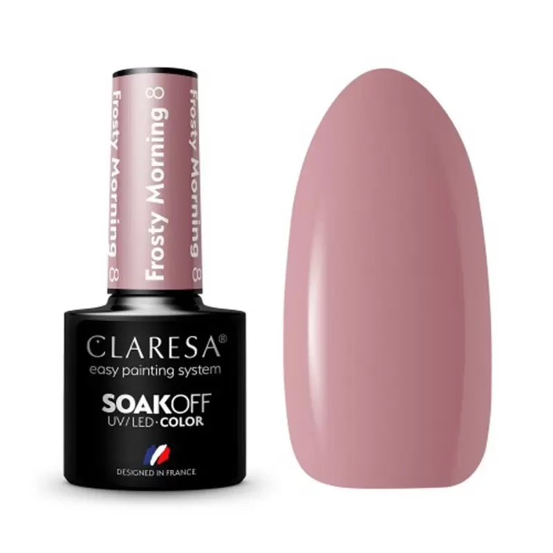 Frosty Rytas 8 Claresa / Nagų lakas 5ml Frosty Rytas 8 Claresa / Nagų lakas 5ml