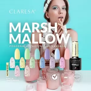 Marshmallow 6 Claresa / Nagų lakas 5ml