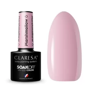 Marshmallow 6 Claresa / Nagų lakas 5ml