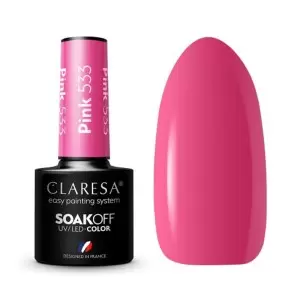 PINK 533 CLARESA / Гель-лак для ногтей 5мл
