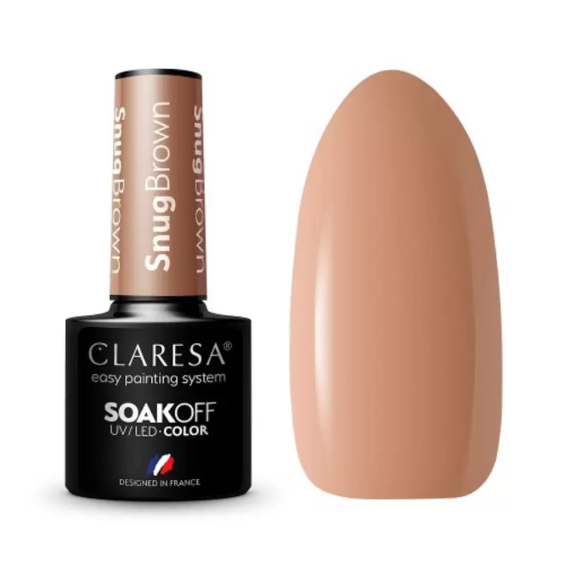 Knug Brown Claresa / Nagų lakas 5ml Knug Brown Claresa / Nagų lakas 5ml