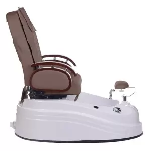 Педикюрное кресло с массажем коричневое B2307