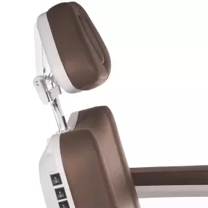 Elektros kosmetikos kėdė, 4 variklio rotacinė, liepsnos pro grožis 686 ruda