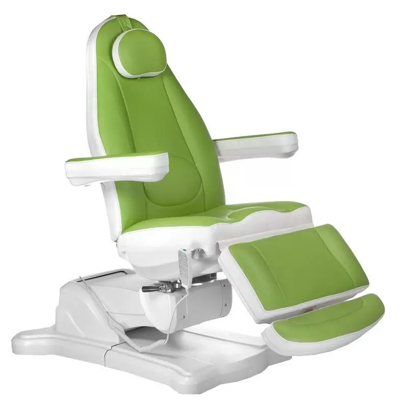 Электро косметологическое кресло Flame Beauty Max BR-6672, зелёное, 4 электро привода Электро косметологическое кресло Flame Beauty Max BR-6672, зелёное, 4 электро привода