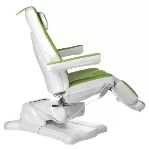 Электро косметологическое кресло Flame Beauty Max BR-6672, зелёное, 4 электро привода