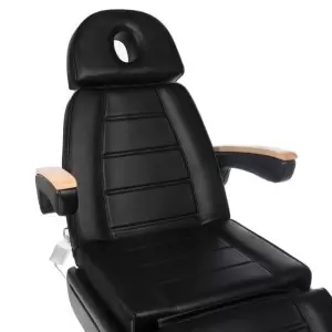Электрическое косметическое кресло Flame Beauty LUX BW-273B черное, 3 мотора