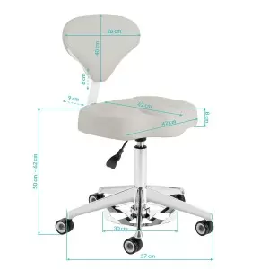 Декоративный стул Azzurro 156-F с улучшенной конструкцией, серый.