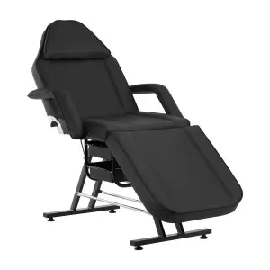 Sillon kosmetikstol med sorte bakker