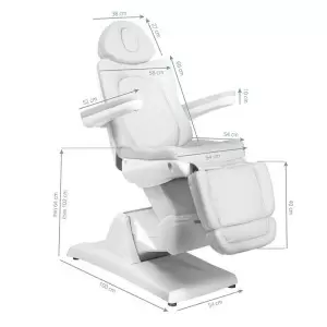 Электрокосметическое кресло. AZZURRO 870, 3 мотора