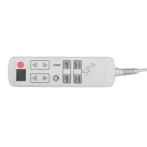 СПА-КОСМЕТИЧЕСКАЯ КРОВАТЬ AZZURRO WOOD 815B GLOWING GREY HEATED