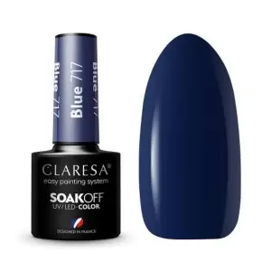 BLUE 717 CLARESA / Гель-лак для ногтей 5мл