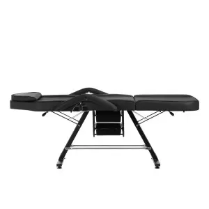 "Sillon" kosmetinė kėdutė su juodais dėklais