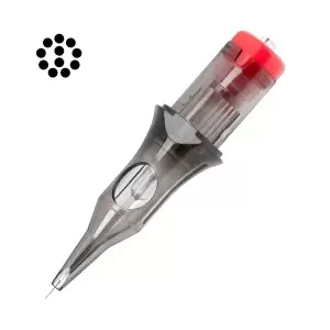 "El Cartel V2" tatuiruočių kasetė - 0,35 11RL Long Taper 10 vnt.