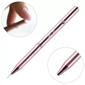 "Molly Nails" 9 mm "Pro Art Rose Gold" automatinis nagų dailės šepetėlis