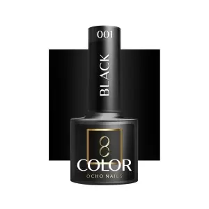 Juoda 001 OCHO Nagai 5g / Nagų lakas 5ml