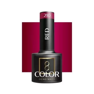 Raudona 210 OCHO Nagai 5g / Nagų lakas 5ml