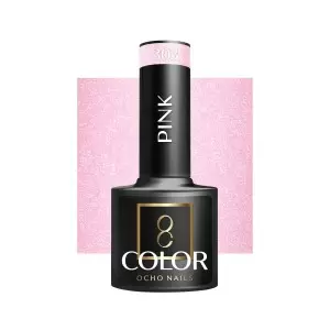 OCHO Nails Pink 303 UV gelio nagų lakas -5 g
