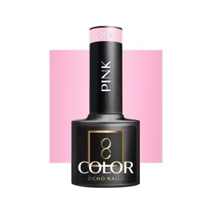 OCHO Nails Pink 304 UV gelio nagų lakas -5 g