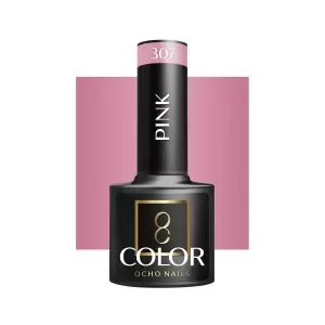 OCHO Nails Pink 307 UV gelio nagų lakas -5 g