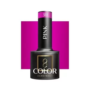OCHO Nails Pink 311 UV gelio nagų lakas -5 g