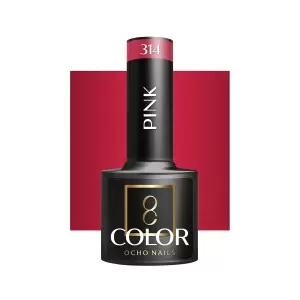 OCHO Nails Pink 314 UV gelio nagų lakas -5 g