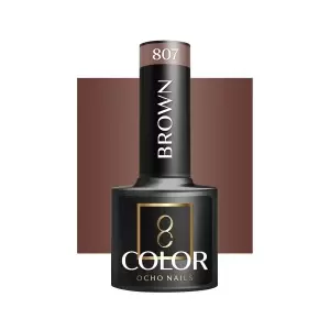 OCHO NAILS BROWN 807 / 5ml Nagų lako gelis