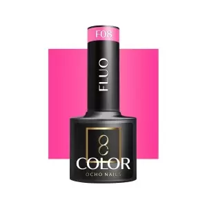 OCHO Nails Fluo F08 UV gelio nagų lakas -5 g