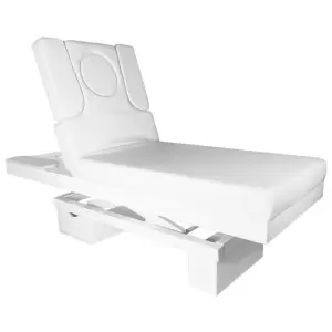СПА КОСМЕТИЧЕСКАЯ КРОВАТЬ AZZURRO 815B GLOW WHITE С ПОДОГРЕВОМ