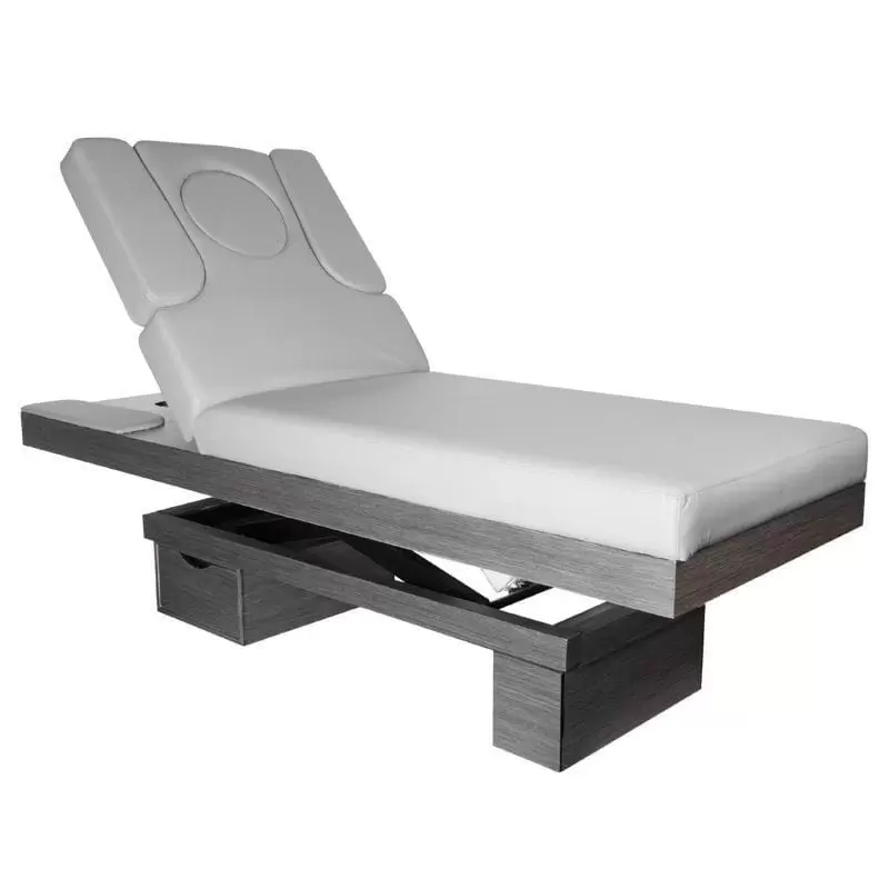 SPA COSMETIC BED AZZURRO WOOD 815B GLOWING GRAY HEATED SPA COSMETIC BED AZZURRO WOOD 815B GLOWING GRAY HEATED