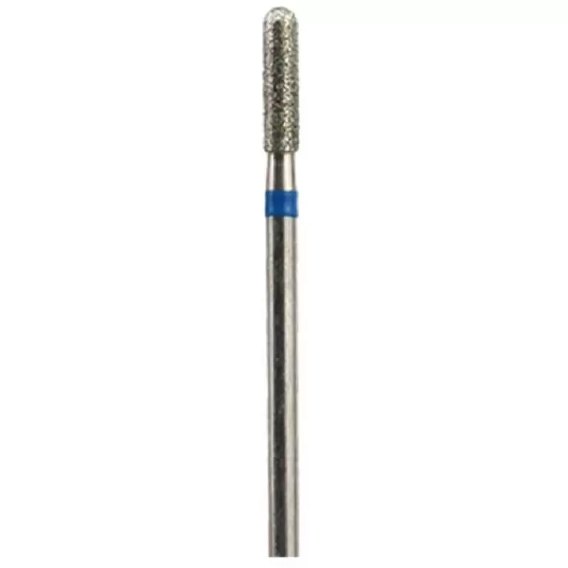 Deimantinės frezos "pusrutulio formos cilindras" Ø2,7 mm, "Medium" Deimantinės frezos "pusrutulio formos cilindras" Ø2,7 mm, "Medium"