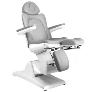 Косметическое кресло, подологическое AZZURRO 870s-Pedi, 3 мотора, серое
