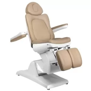 Косметическое кресло, подологическое AZZURRO 870s-Pedi, 3 мотора, капучино