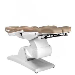 Косметическое кресло, подологическое AZZURRO 870s-Pedi, 3 мотора, капучино